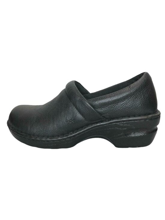 BOC Born Concepts Clogs Mules Comfort Black Leather Womens 9M Work - Picture 6 of 12
